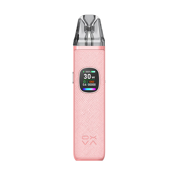 oxva-xlim-pro-2-pod-vape-kit-coral-pink-colour-front-angle-variant