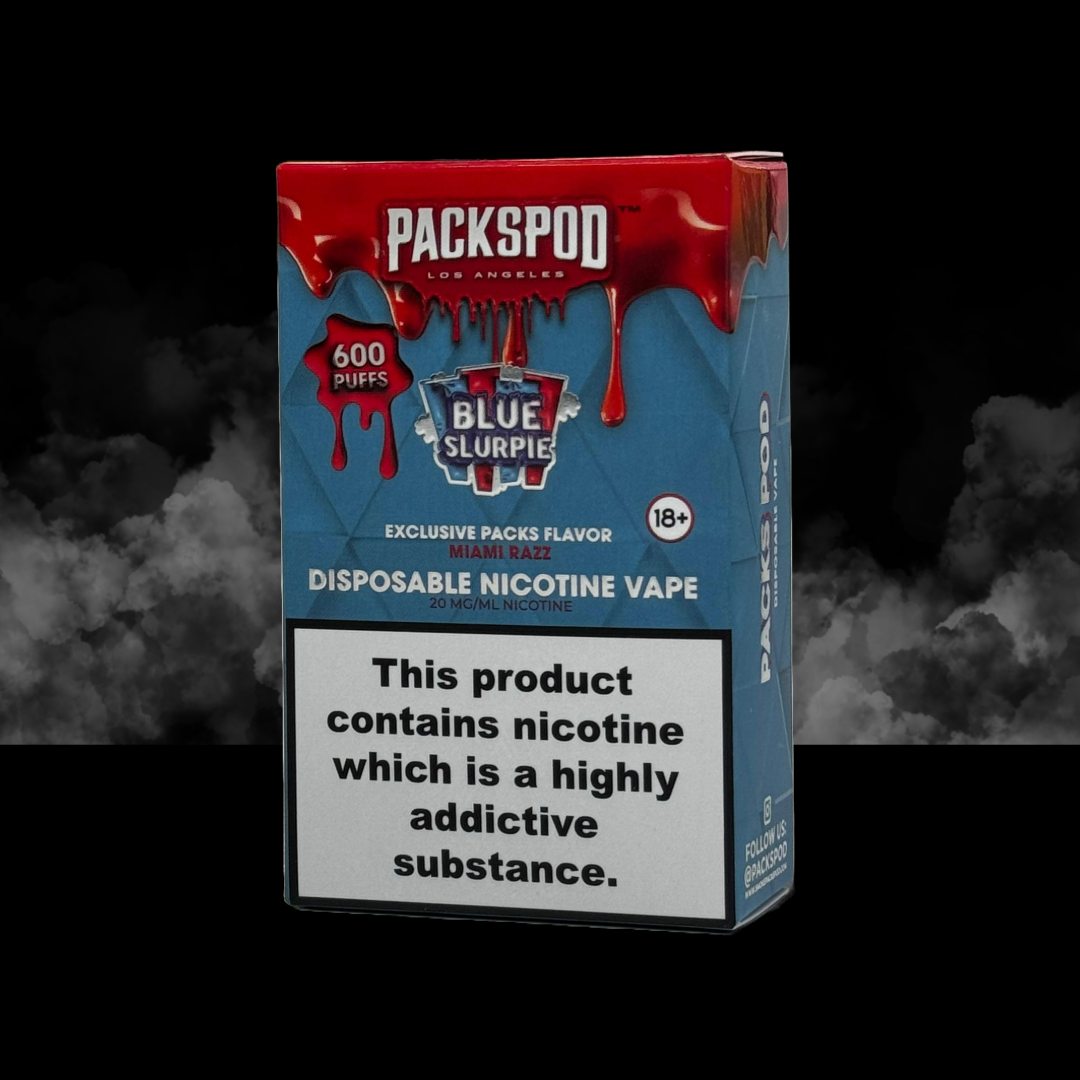 Packspod by Packwoods Disposable Vape - 600 Puffs, 2ml/20mg