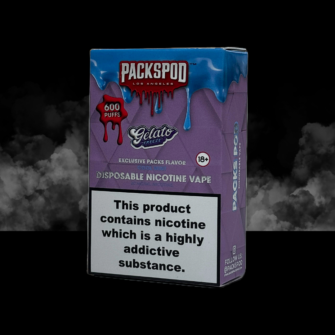 Packspod by Packwoods Disposable Vape - 600 Puffs, 2ml/20mg