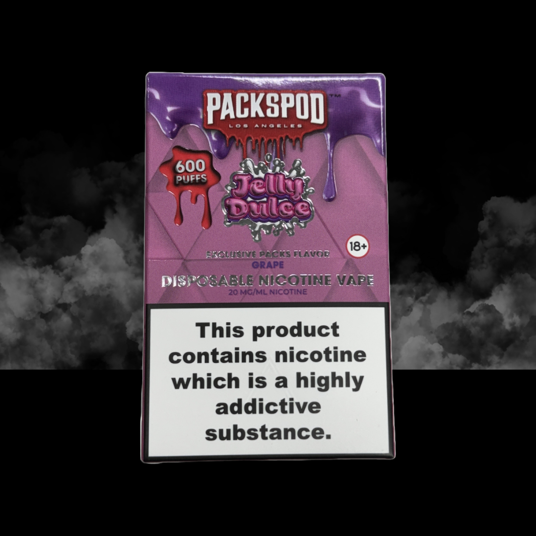 Packspod by Packwoods Disposable Vape - 600 Puffs, 2ml/20mg