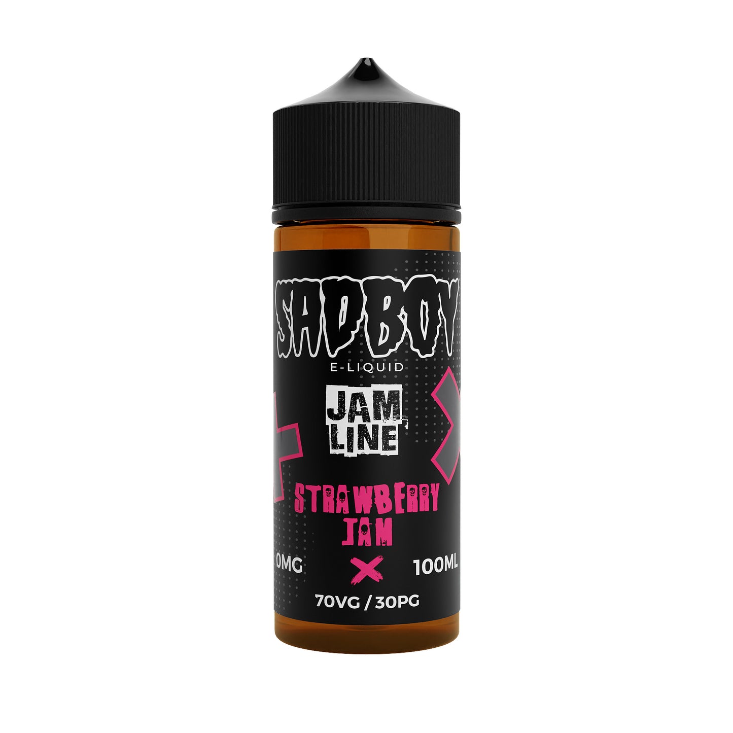 sadboy-strawberry-jam-shortfill-e-liquid-0mg-100ml-bottle-front-angle