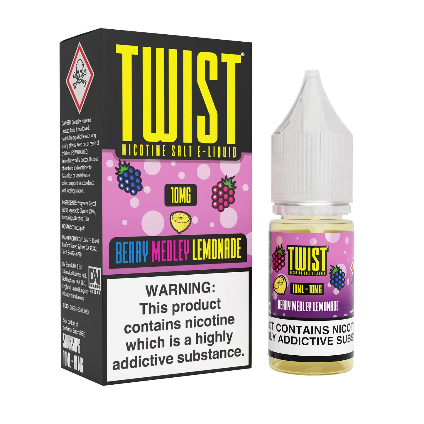 Twist 10ml Nic Salt E-liquid