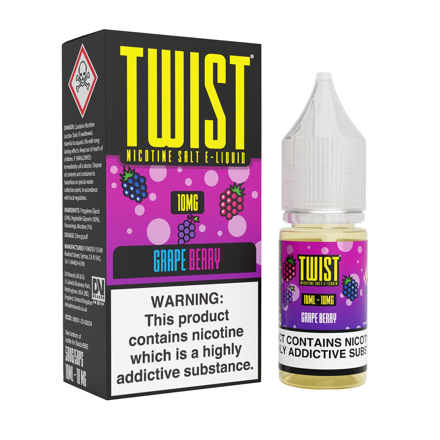 Twist 10ml Nic Salt E-liquid