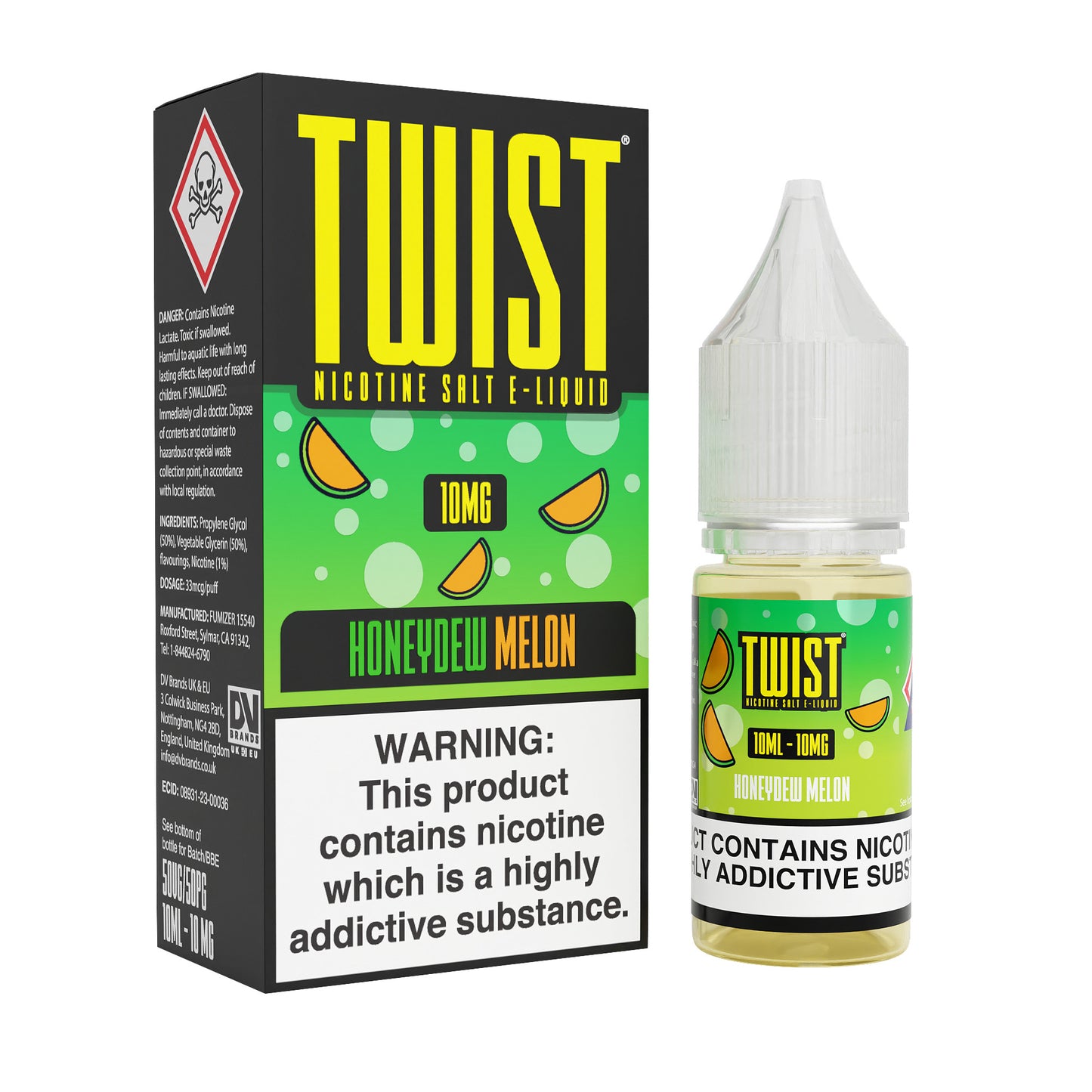 Twist 10ml Nic Salt E-liquid