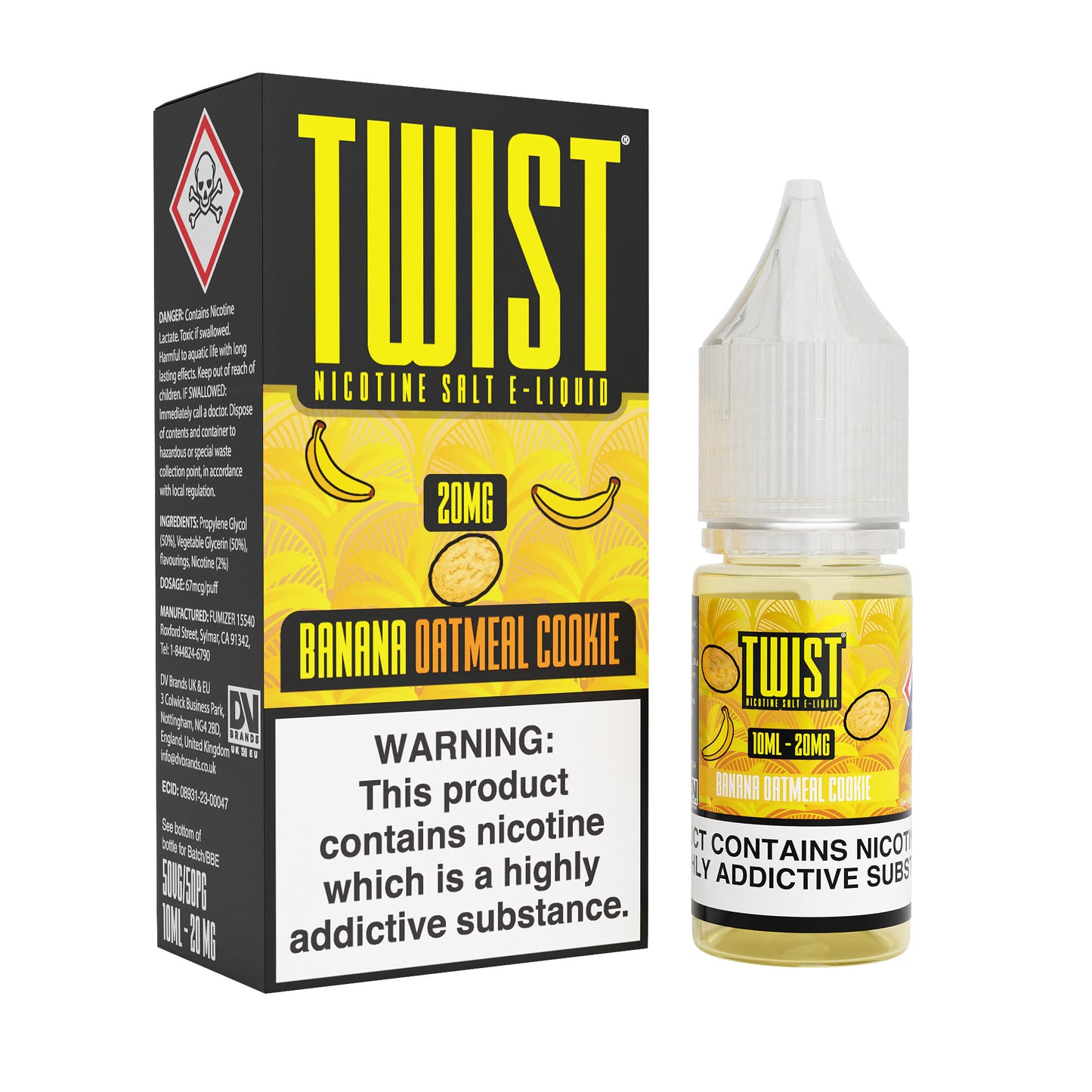 Twist 10ml Nic Salt E-liquid