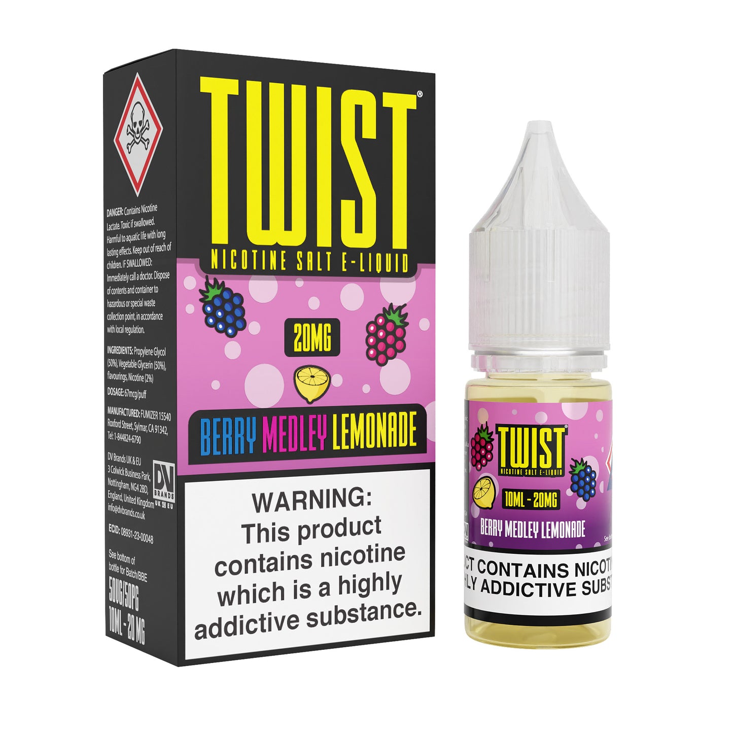 Twist 10ml Nic Salt E-liquid