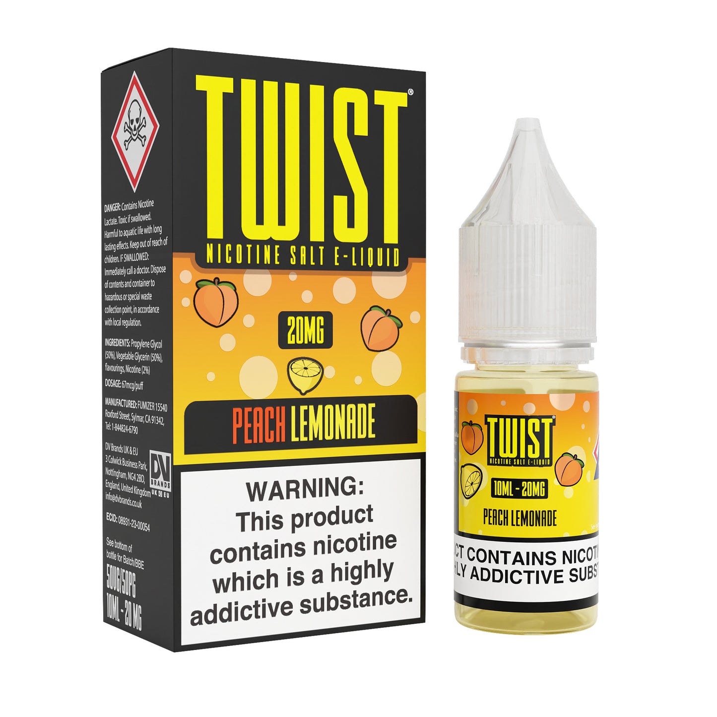 Twist 10ml Nic Salt E-liquid