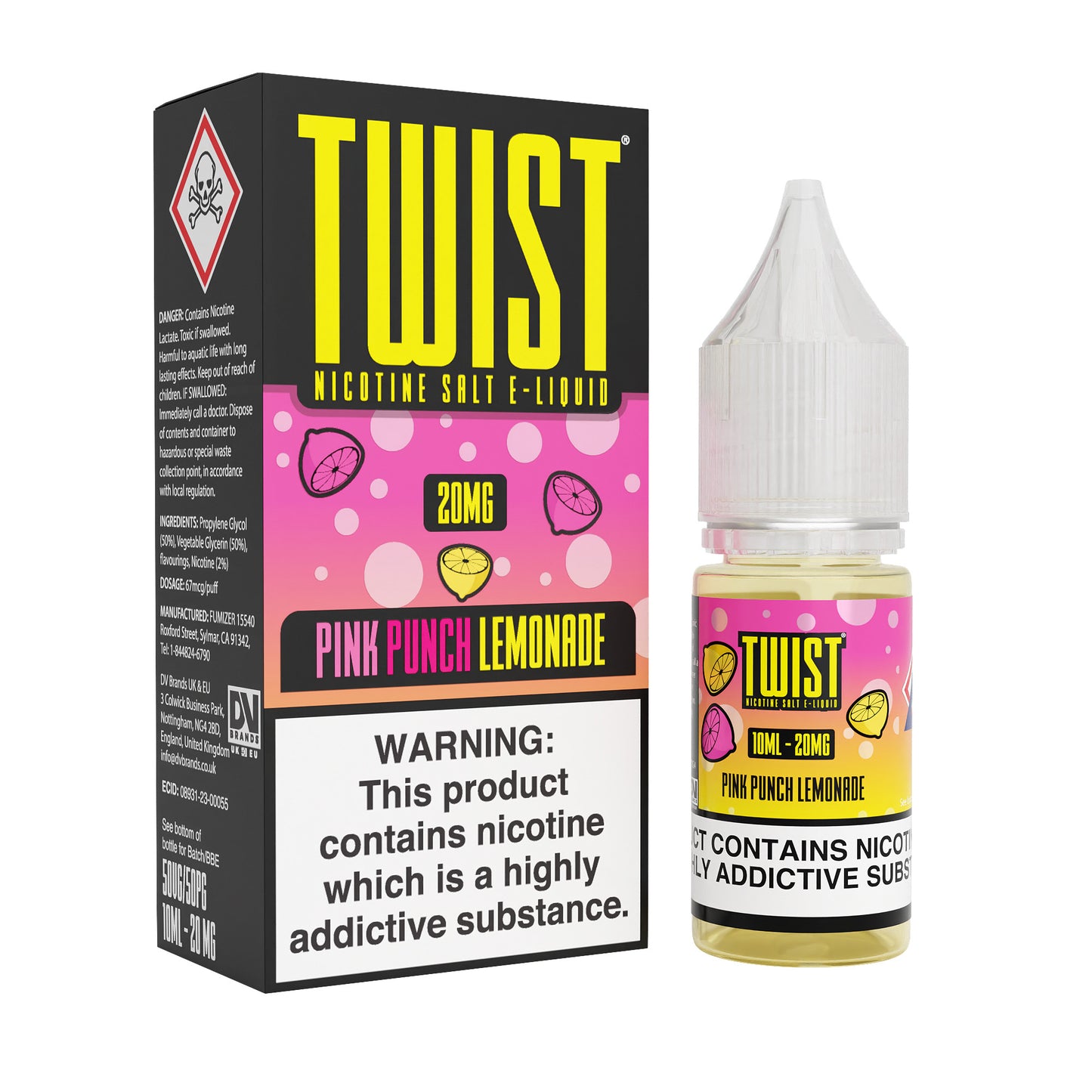 Twist 10ml Nic Salt E-liquid