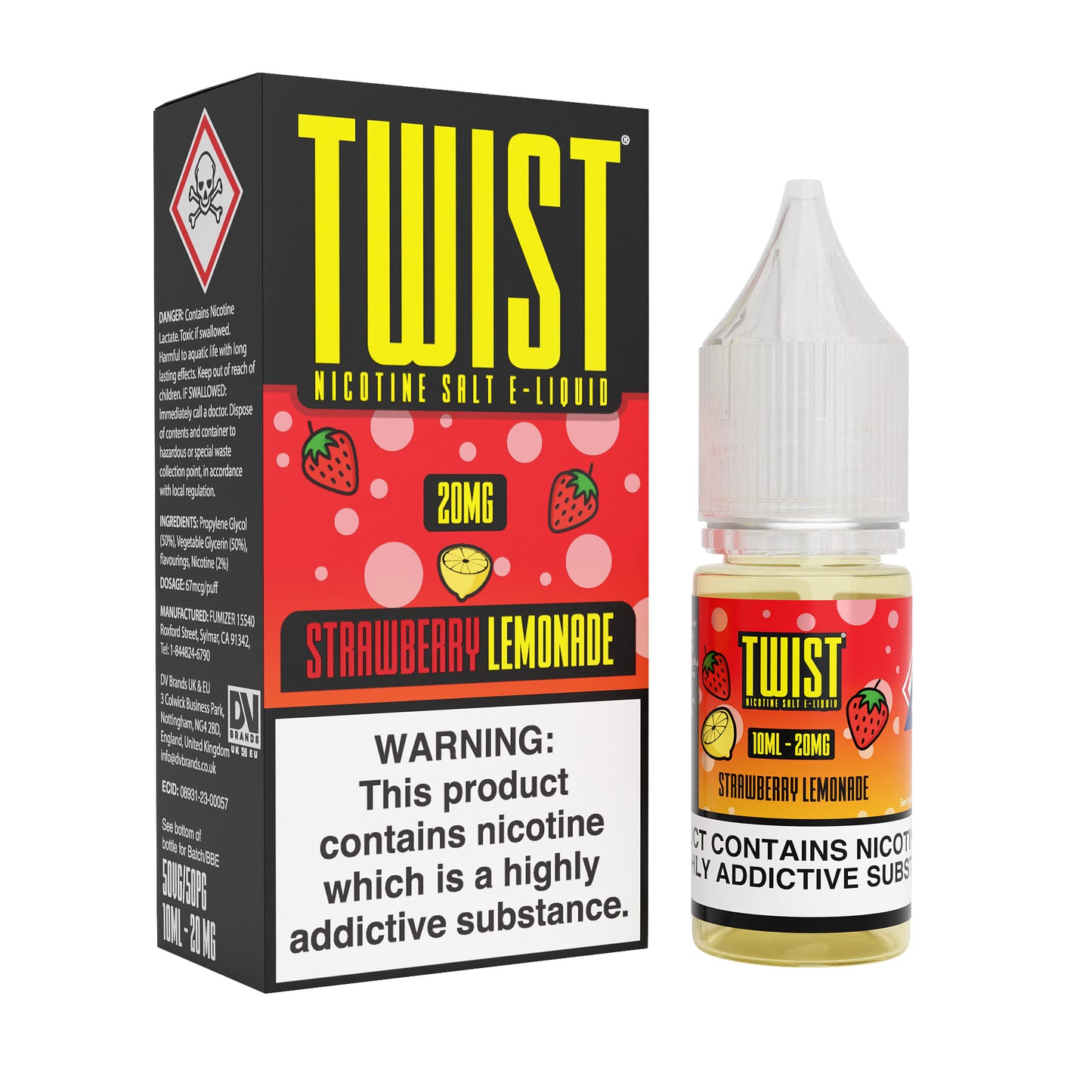 Twist 10ml Nic Salt E-liquid