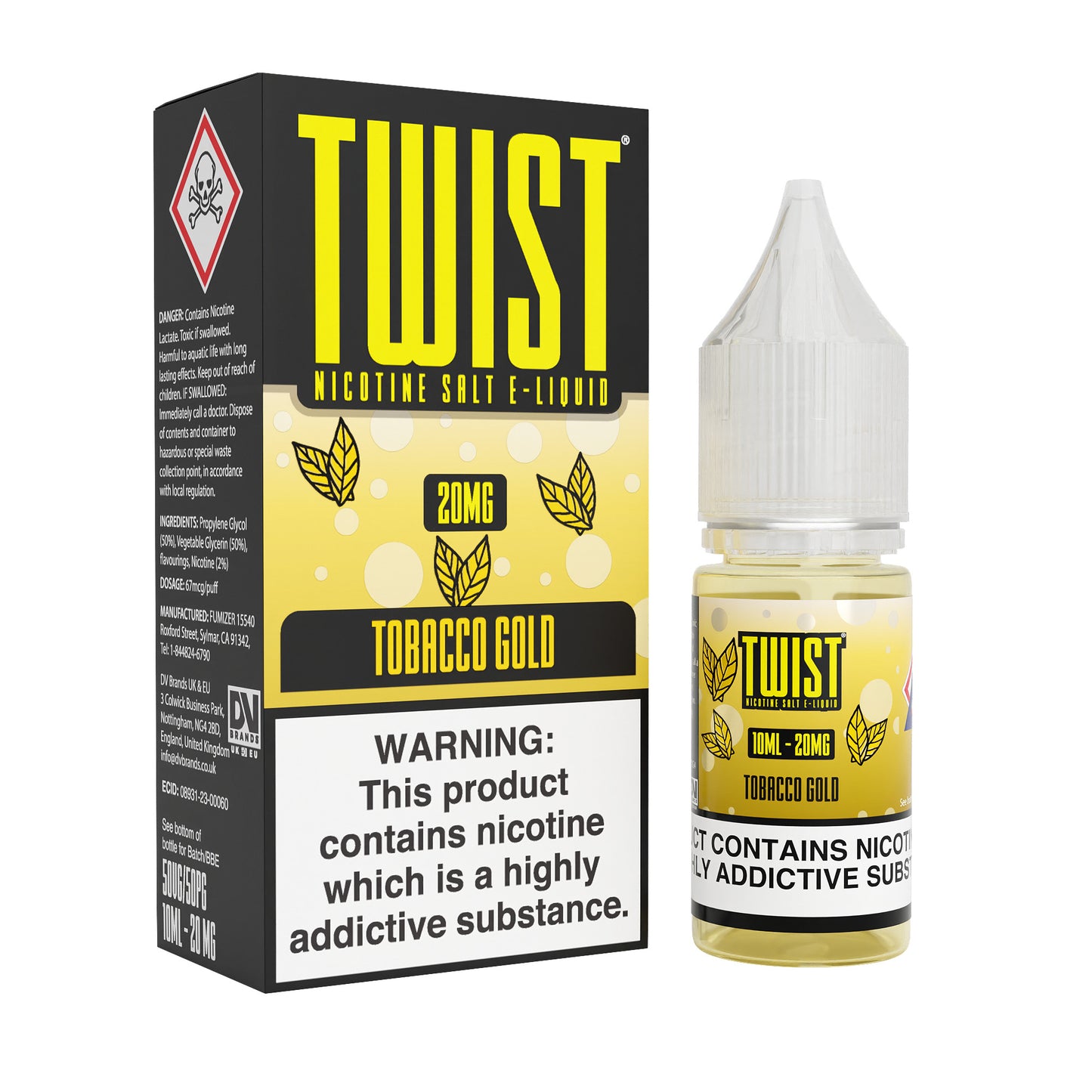 Twist 10ml Nic Salt E-liquid