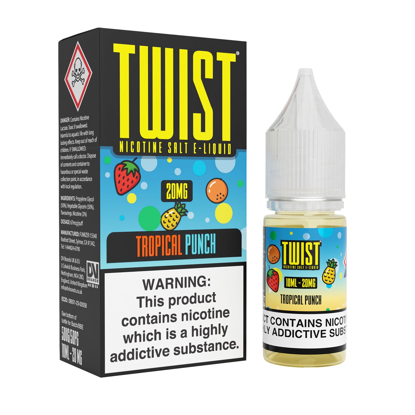 Twist 10ml Nic Salt E-liquid