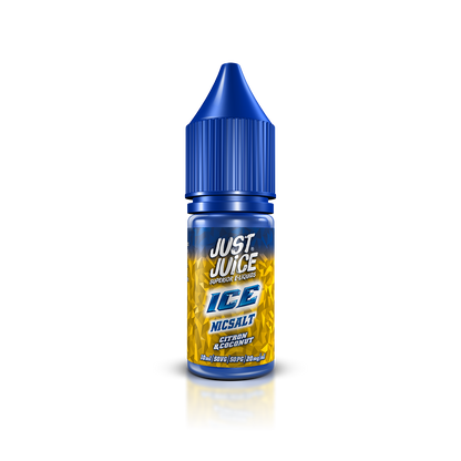 just_juice_nicotine_salt_e-liquid_10ml_citron_&_ coconut_flavour_50/50_vg/pg_10mg_or_20mg_nicotine_strengths_for_mouth-to-lung_mtl_vaping_variant