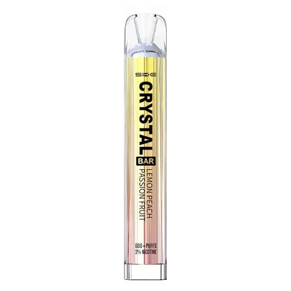 SKE Crystal Bar Disposable 600 lemon-peach-passionfruit
