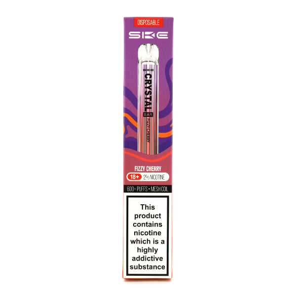SKE Crystal Bar Disposable 600 fizzy-cherry