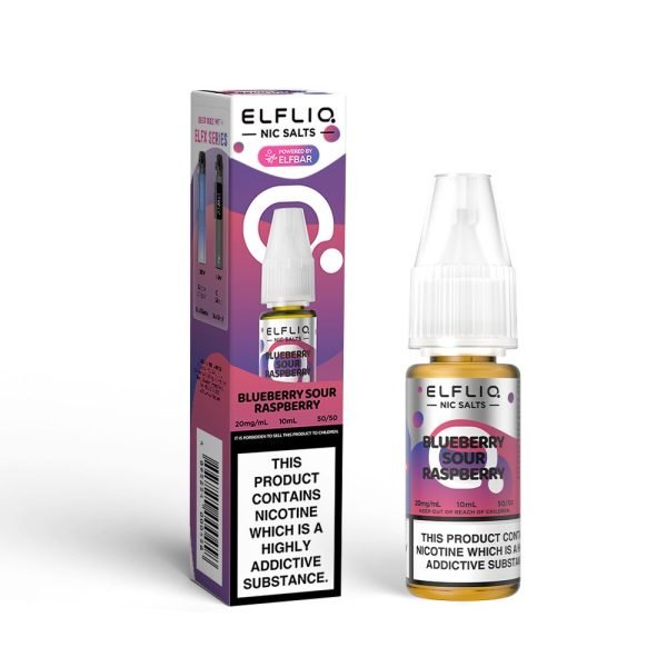 BlackCurrant Aniseed by Elfbar Nic Salts - Blueberry Sour Raspberry, 20mg