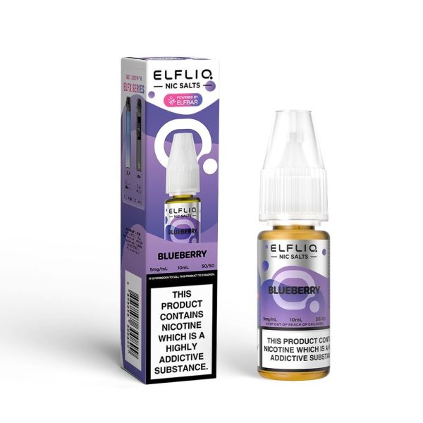 Blueberry Nic Salt By Elfliq