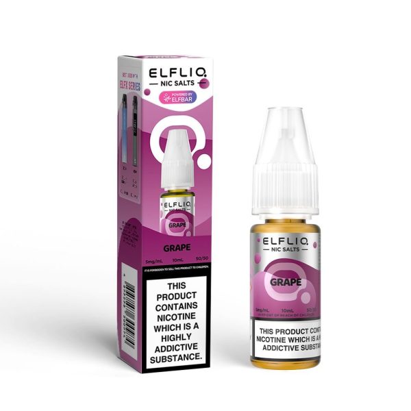 Grape Nic Salt By Elfliq