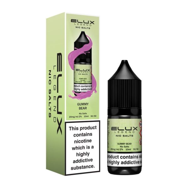 Gummy Bear Nic Salt by Elux Legend