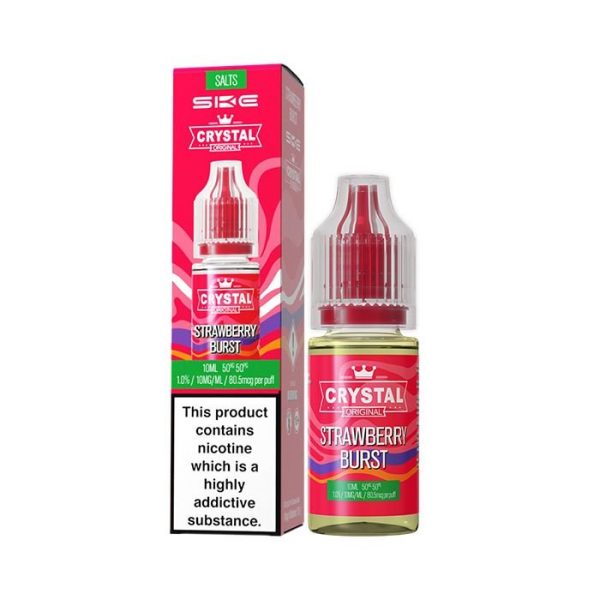 Strawberry Raspberry Nic Salt By SKE Crystal V2