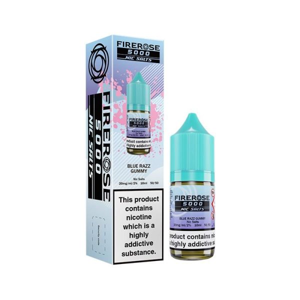 Blue Razz Gummy Nic Salt By Firerose 5000