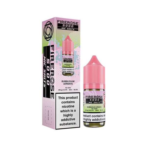 Bubblegum Airways Nic Salt By Firerose 5000