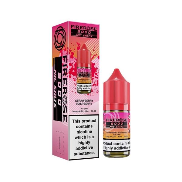 Strawberry Raspberry Nic Salt By Firerose 5000
