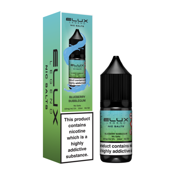 Blueberry Bubblegum Nic Salt by Elux Legend