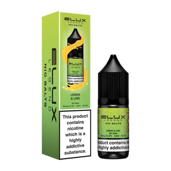 Elux Nic Salts - Lemon & Lime, 20mg
