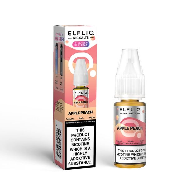 Apple Peach Nic Salt By Elfliq