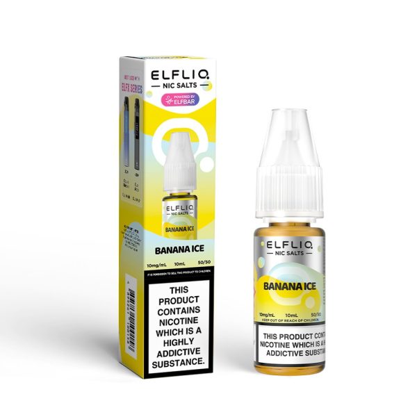 Banana Ice Nic Salt By Elfliq