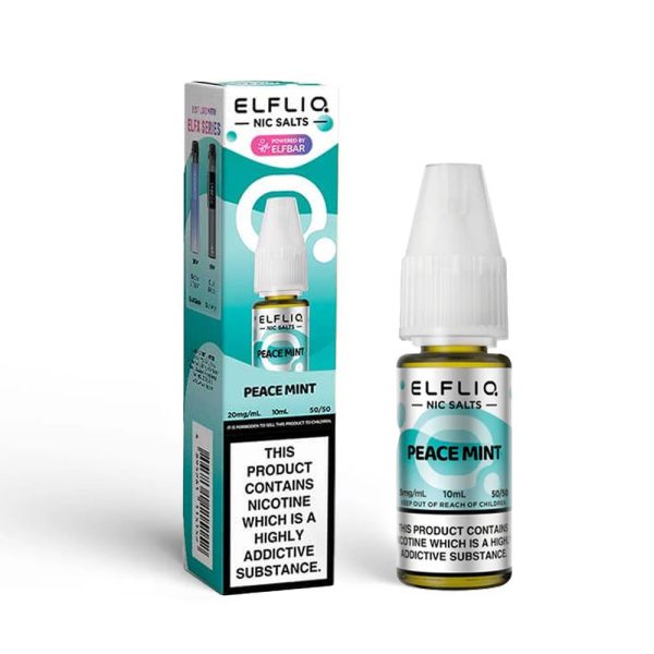 Peace Mint Nic Salt By Elfliq