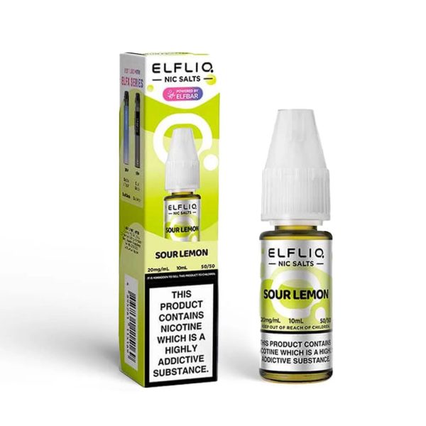Sour Lemon Nic Salt By Elfliq