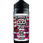 Seriously Pod Fill 3 Berry Berry E-liquid 100ml 50VG 50PG shortfill bottle