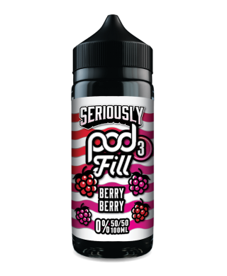 Seriously Podfill 3 Berry Berry 100ml shortfill
