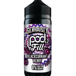 Seriously Pod Fill 2 Blackcurrant Berry E-liquid 100ml 50VG 50PG shortfill bottle