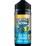 Seriously Soda Blue Razz Lemonade E-liquid 100ml 70VG 30PG shortfill bottle