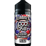 Seriously Pod Fill 2 Blueberry Pomegranate E-liquid 100ml 50VG 50PG shortfill bottle