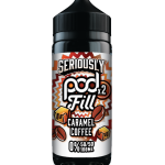Seriously Pod Fill 2 Caramel Coffee E-liquid 100ml 50VG 50PG shortfill bottle