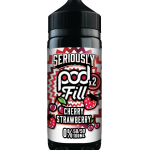 Seriously Pod Fill 2 Cherry Strawberry E-liquid 100ml 50VG 50PG shortfill bottle