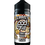 Seriously Pod Fill 2 Cookie Dough E-liquid 100ml 50VG 50PG shortfill bottle