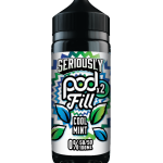 Seriously Pod Fill 2 Cool Mint E-liquid 100ml 50VG 50PG shortfill bottle