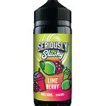 Seriously Slushy Lime Berry E-liquid 100ml 70VG 30PG shortfill bottle