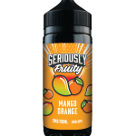 Seriously Fruity Mango Orange E-liquid 100ml 70VG 30PG shortfill bottle
