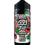 Seriously Pod Fill 2 Strawberry Gummy E-liquid 100ml 50VG 50PG shortfill bottle