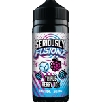 Seriously Fusionz Triple Berry Ice E-liquid 100ml 70VG 30PG shortfill bottle