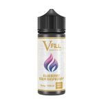 Vfill Blueberry Sour Raspberry 100ml Shortfill E-Liquid 50/50 VG/PG Vivo Vape UK