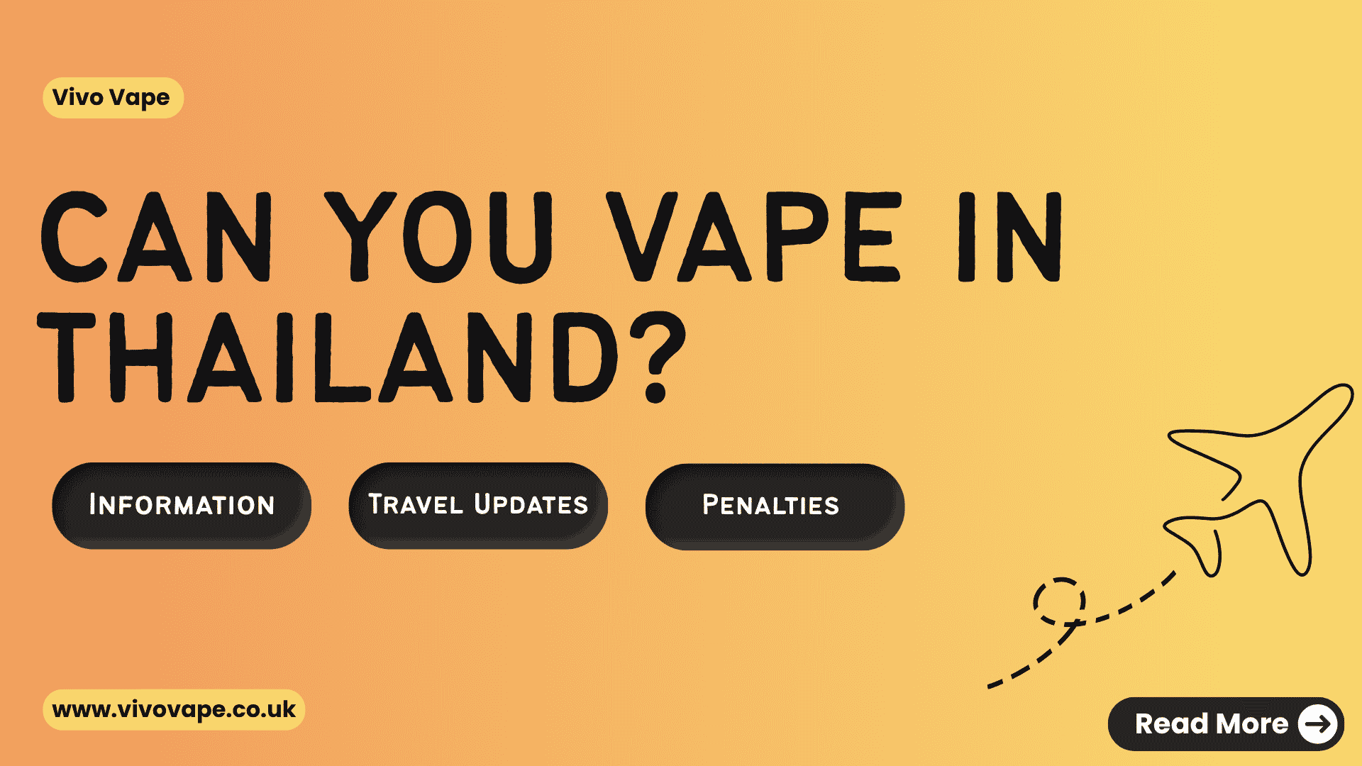 Can you vape in Thailand
