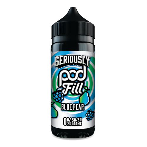 Seriously Pod Fill Blue Pear Shortfill E-Liquid by Doozy Vape Co