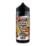 Seriously Pod Fill Fresh Pineapple Shortfill E-Liquid by Doozy Vape Co