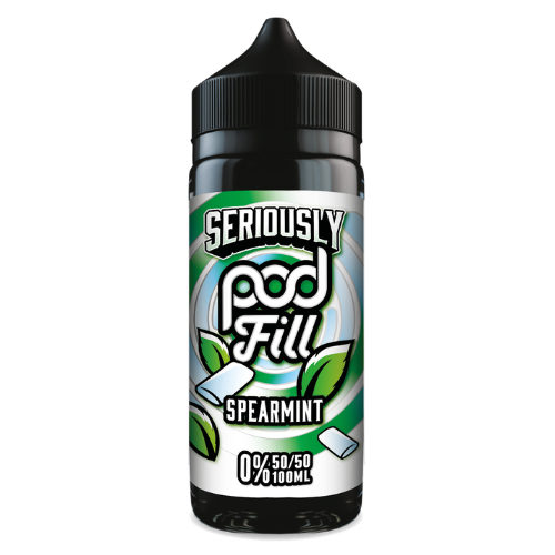 Seriously Pod Fill Spearmint Shortfill E-Liquid by Doozy Vape Co